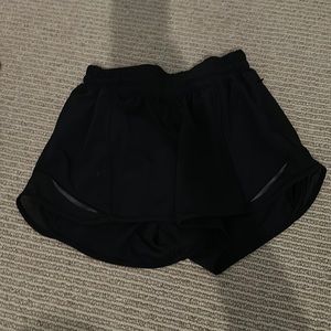 Size 2 black Lululemon shorts